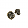 Ancient Greek Athena Owl Coin Stud Earrings - Image 2