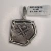 Silver 4 Reales Shipwreck coin, 1739, Rooswijk wreck, Mexico City mint