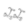 Sterling Silver Dog Bone Cufflinks - Image 2