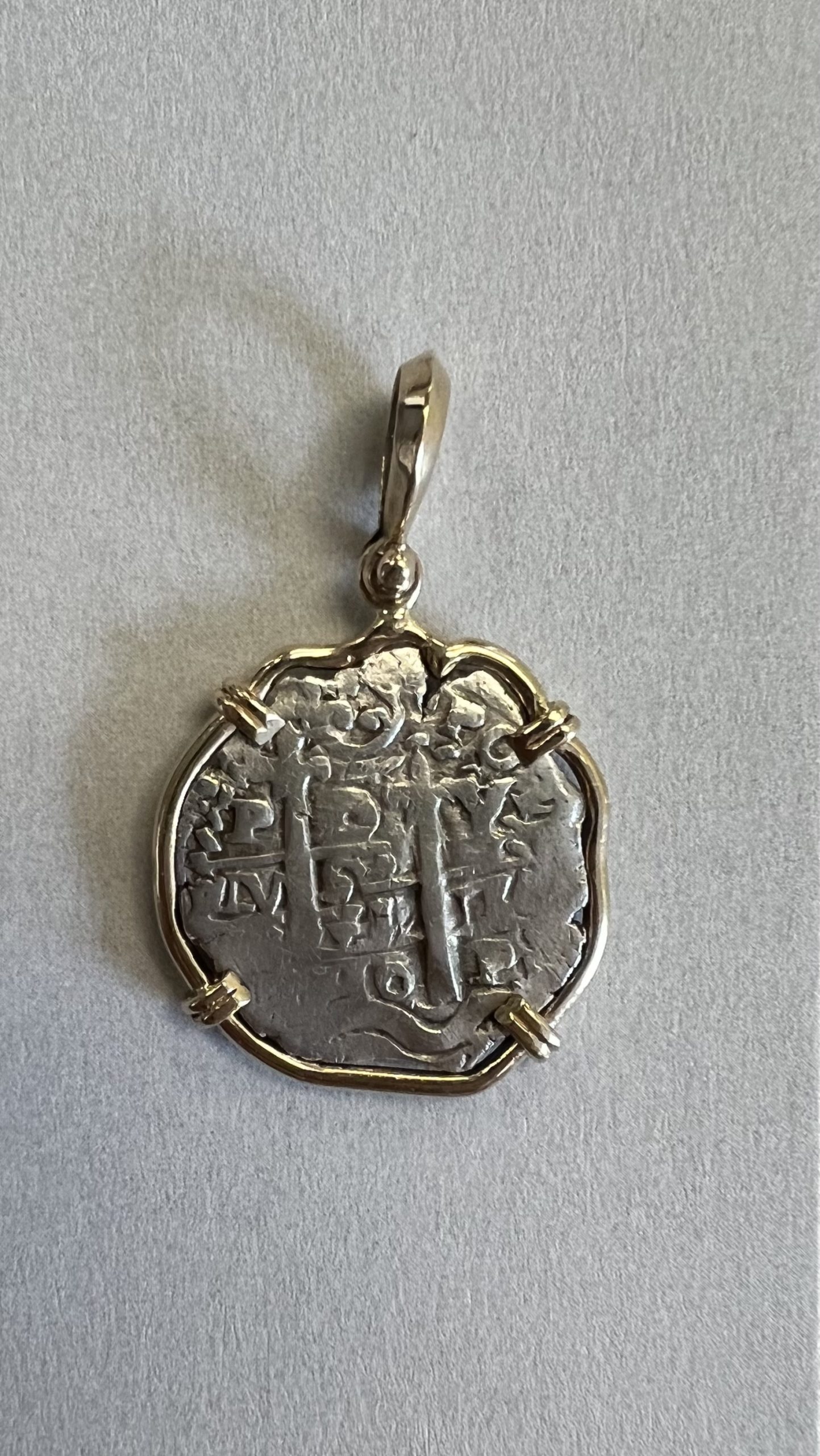 Silver 2 Reales Shipwreck Coin Pendant, 1718, , Potosi – Walker ...