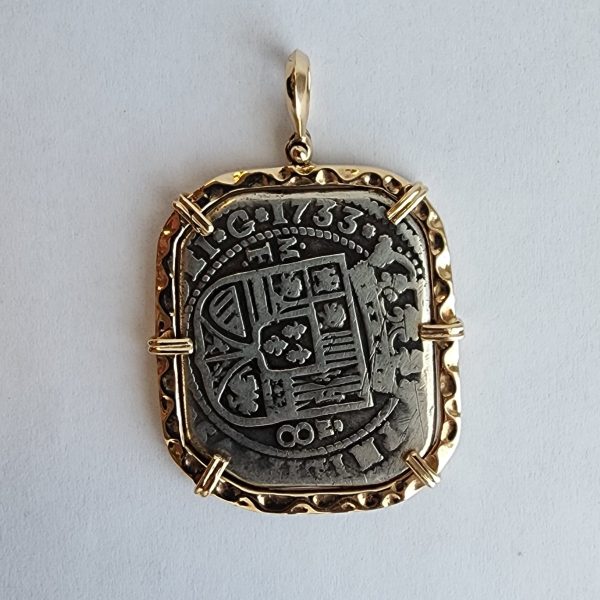 Silver 8 Reales, Mexico City Shipwreck Coin - Image 2