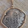 Silver 4 Reales Shipwreck Coin, Potosi