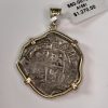 Silver 2 Reales Shipwreck Coin Pendant, 1674, Potosi - Image 2