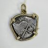 Silver 1 Real Shipwreck Coin Pendant, 1674, Potosi - Image 2