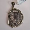 Silver 4 Real Shipwreck Coin Pendant, 1748, Potosi - Image 2