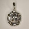 Greek Silver Drachm with Bee/ Stag & Palm 202-150 B.C - Image 2