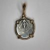 Greek Silver Drachm with Bee/ Stag & Palm 202-150 B.C
