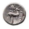 Loose Greek Silver Drachm with Bee and Stag, 202-133 BC - Image 2