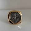 Silver 1 Reales Shipwreck Coin Ring