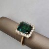 Cocktail Ring with 8 Carat Blue/Green Tourmaline - Image 2