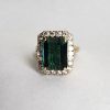 Cocktail Ring with 8 Carat Blue/Green Tourmaline - Image 3