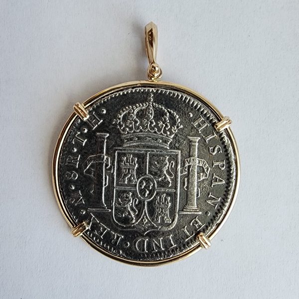 Atlantic Sands 8 Reales Shipwreck Coin, 1808
