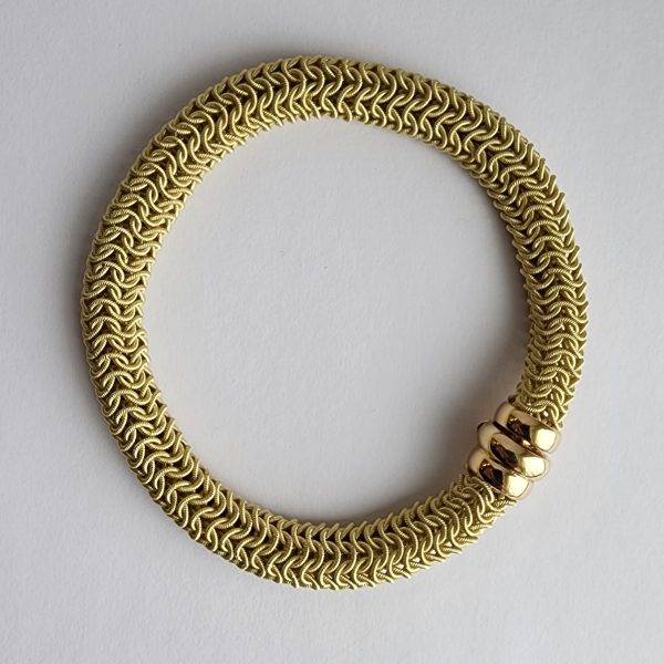 Florentine Slinky Link Bracelet in 18 Karat Gold - Image 3