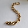 Cable Link Bracelet in 14 Karat Gold