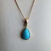 Turquoise Pendant (chain sold separately)