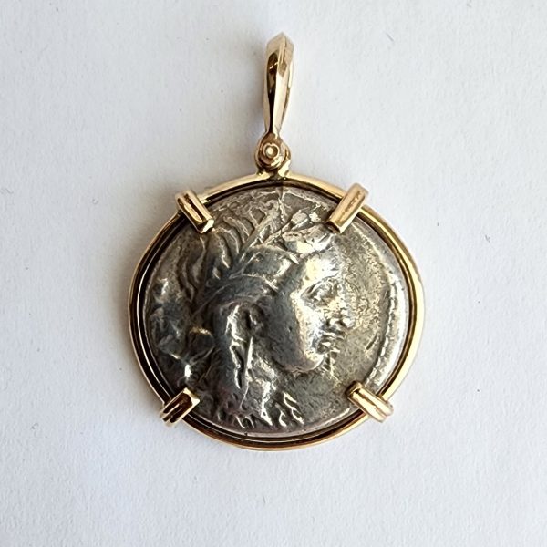 Persephone/Nike Tetradrachm, minted in Syracuse c. 317-289B.C.